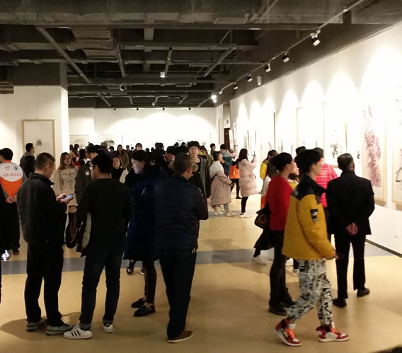 “太阳之城·水墨行迹”美术作品展在日照美术馆开幕