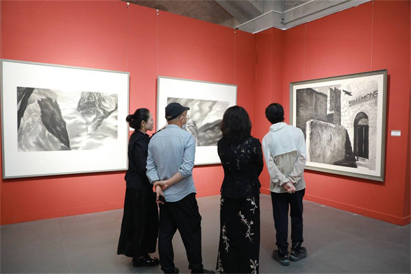 天心之光——杜凤海中国山水画展在李可染画院图形学美术馆隆重开幕