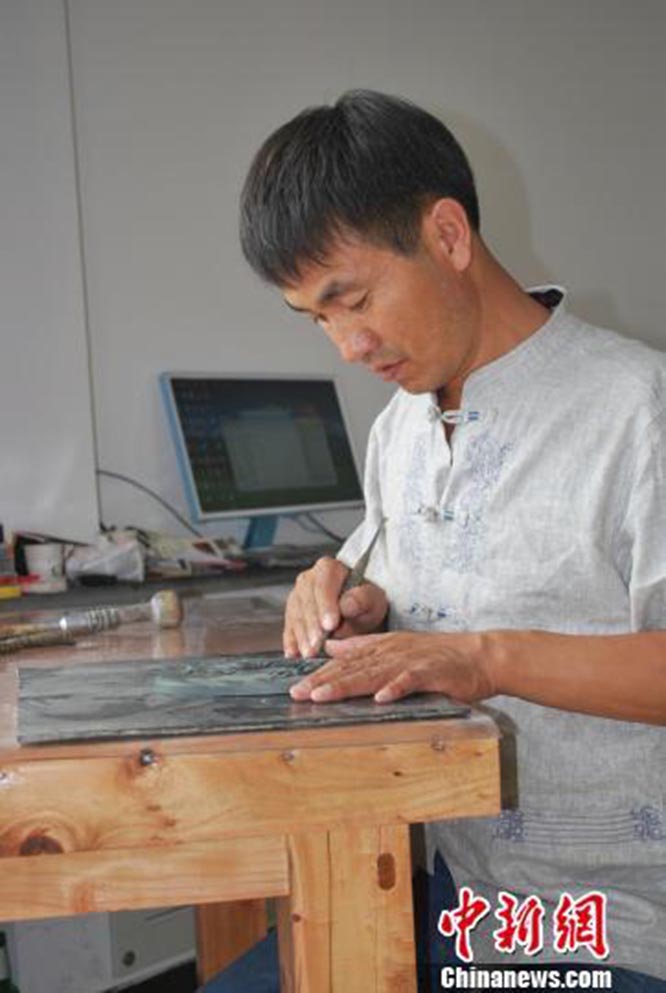 中国工艺美术大师何林财：刀笔精神   洮雕大师  丝路文化   一带一路 