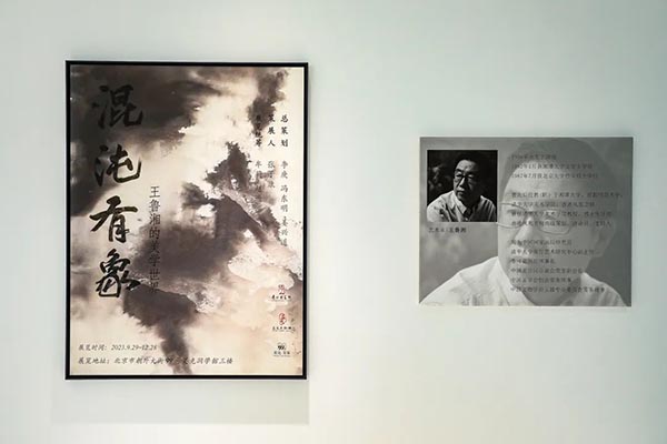 北京还有这样的展   混沌有象  王鲁湘  当代水墨   ——王鲁湘《混沌有象》｜水墨的浓淡晕染，照见流动的“灵光”