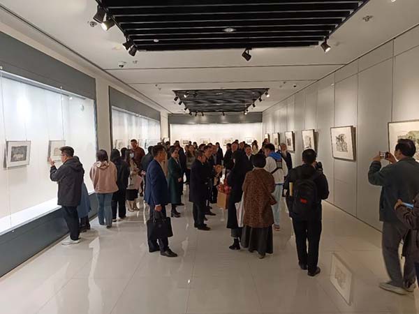 “天地人和·大道不孤”卢禹舜中国画作品展宿迁市博物馆隆重开幕  丝路文化  一带一路  卢禹舜  