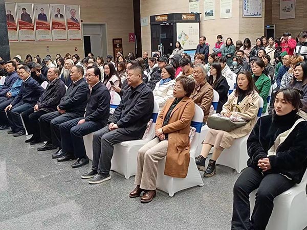 “天地人和·大道不孤”卢禹舜中国画作品展宿迁市博物馆隆重开幕  丝路文化  一带一路  卢禹舜  