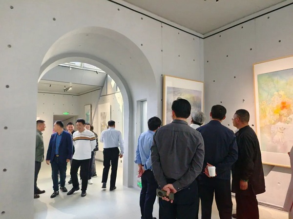 寻踪——九君写生创作展在宿迁市古渠遗址博物馆开幕  丝路文化 一带一路  九君 国画展览 