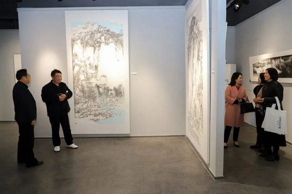 “明遠知行——九君写生创作展” 在江苏常熟开幕  丝路文化  一带一路  九君