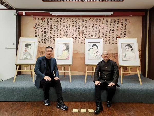 “和合共生 美美与共--崔景哲·翟旭东中国画作品展(金陵站)”在南京夫子庙尊经阁开幕