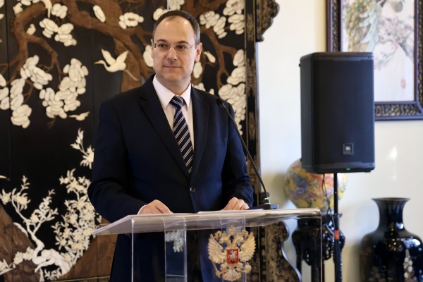 吴彬授予“友谊勋章”仪式在俄罗斯联邦驻华大使馆举办 一带一路 丝路文化 吴彬 中国武术 友谊勋章 吴彬授予“友谊勋章”仪式在俄罗斯联邦驻华大使馆举办 一带一路 丝路文化 吴彬 中国武术 友谊勋章