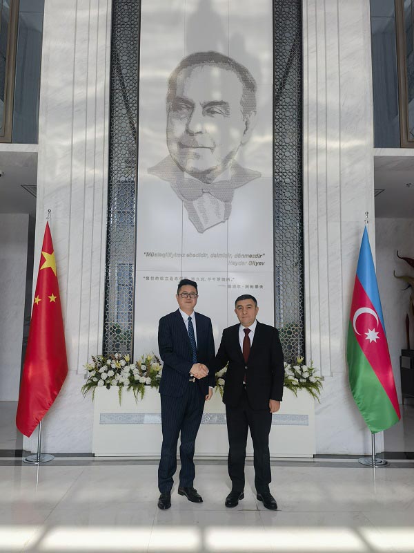 “一带一路”科学技术协会副秘书长李仁莹教授受邀访问阿塞拜疆共和国驻华大使馆,共话高质量共建“一带一路”中阿两国新机遇 一带一路 中阿智库 民心相通 “一带一路”科学技术协会副秘书长李仁莹教授受邀访问阿塞拜疆共和国驻华大使馆,共话高质量共建“一带一路”中阿两国新机遇 一带一路 中阿智库 民心相通